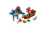 Конструктор LEGO MINECRAFT Приключения на пиратском корабле 386 деталей (21152)