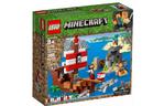 Конструктор LEGO MINECRAFT Приключения на пиратском корабле 386 деталей (21152)