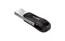 USB флеш накопитель SANDISK 128GB iXpand Go USB 3.0/Lightning (SDIX60N-128G-GN6NE) - Фото