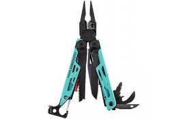 Мультитул LEATHERMAN SIGNAL AQUA, синтетический чехол, картонна коробка (832733) - Фото