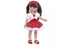 Кукла Paola Reina Кэрол в красном 32 см (04557) - Фото