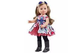 Кукла Paola Reina Эмма с цветами 40 см (06016) - Фото