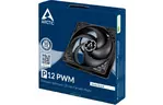 Кулер для корпуса Arctic P12 PWM Black/Transparent (ACFAN00133A)