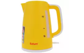 Электрочайник SATURN ST-EK8435 White/Yellow - Фото