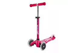 Скутер Micro Mini Deluxe Pink LED (MMD075) - Фото
