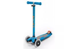 Скутер Micro Maxi Deluxe Caribbean Blue LED (MMD085) - Фото
