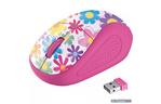 Мышка Trust Primo Wireless Mouse - pink flowers (21481)