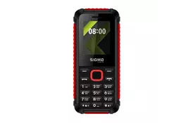 Мобильный телефон Sigma X-style 18 Track Black-Red (4827798854426) - Фото