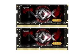 Модуль памяти для ноутбука SoDIMM DDR4 32GB (2x16GB) 2400 MHz NOX Series Apacer (ES.32GAT.GEEK2) - Фото