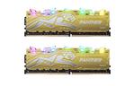 Модуль памяти для компьютера DDR4 16GB (2x8GB) 2666 MHz Panther Rage RGB Silver-Golden Apacer (EK.16G2V.GQMK2)