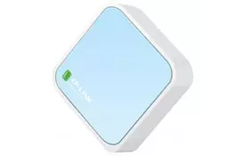 Маршрутизатор TP-Link TL-WR802N N300, 1xFE WAN/LAN, 1xmicro USB nano router (TL-WR802N) - Фото