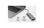 Концентратор Trust Dalyx Aluminium 7-in-1 USB-C Multi-port ALUMINIUM (23331_TRUST)