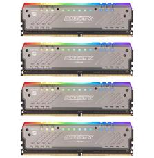 Модуль памяти для компьютера DDR4 32GB (4x8GB) 3200 MHz Ballistix Tactical Tracer RGB MICRON (BLT4K8G4D32AET4K)