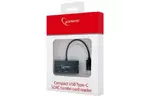 Считыватель флеш-карт GEMBIRD Type-C SD/TF + USB2.0 (UHB-CR3-02)
