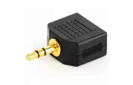 Переходник 3.5мм M/F 2х3.5мм Cablexpert (CCA-415A) - Фото
