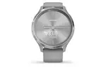 Смарт-часы Garmin Vivomove 3 Silver Stainless Steel Bezel with Powder Gray Cas (010-02239-00)