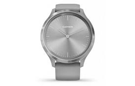 Смарт-часы Garmin Vivomove 3 Silver Stainless Steel Bezel with Powder Gray Cas (010-02239-00) - Фото