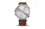 Смарт-часы Garmin Vivomove HR Premium Silver Stainless Steel Case with Dark Br (010-01850-AD)
