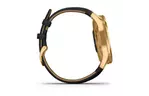 Смарт-часы Garmin Vivomove Luxe 24K Gold PVD Stainless Steel Case with Black E (010-02241-22/02)