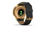 Смарт-часы Garmin Vivomove Luxe 24K Gold PVD Stainless Steel Case with Black E (010-02241-22/02)