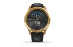 Смарт-часы Garmin Vivomove Luxe 24K Gold PVD Stainless Steel Case with Black E (010-02241-22/02)