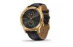 Смарт-часы Garmin Vivomove Luxe 24K Gold PVD Stainless Steel Case with Black E (010-02241-22/02)