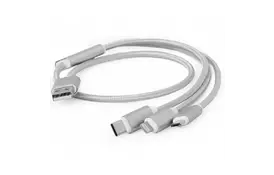 Дата кабель USB 2.0 AM to Micro 5P 1.8m угловой Cablexpert (CC-USB2-AM31-1M-S) - Фото