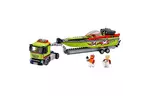 Конструктор LEGO City Great Vehicles Транспортировщик скоростных катеров 238 (60254)