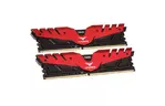 Модуль памяти для компьютера DDR4 16GB (2x8GB) 3000 MHz T-Force Dark Red Team (TDRED416G3000HC16CDC01)