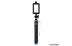 Монопод для селфи Grand-X Deluxe Jack 3,5 U-крепление 200-750мм Blue (MPGDJ3UBL) - Фото