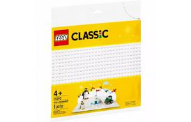 Конструктор LEGO Classic Белая базовая пластина 1 деталь (11010) - Фото