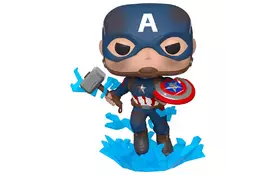 Фигурка Funko Pop cерии Мстители: Финал – Капитан Америка с Мьёльниром (45137) - Фото