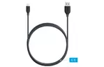 Дата кабель USB 2.0 AM to Lightning 1.8m V3 Space Gray Anker (A8112H11)