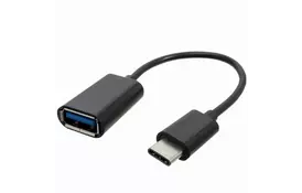 Дата кабель OTG USB 2.0 - TYPE-C 0.15m PATRON (PN-OTG-TYPE-C) - Фото