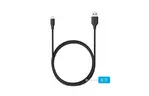 Дата кабель USB 2.0 AM to Micro 5P 1.8m V3 Powerline Space Gray Anker (A8133H11/A8133G11)