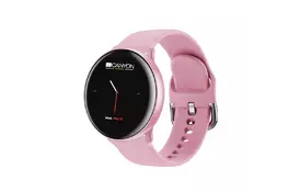 Смарт-часы CANYON CNS-SW75PP Pink with extra pink leather belt (CNS-SW75PP) - Фото