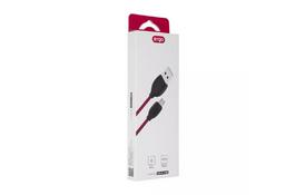 Дата кабель USB 2.0 AM to Micro 5P 1.0m Black Ergo (LM18) - Фото