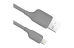 Дата кабель USB 2.0 AM to Lightning 1.2m Grey PURIDEA (L02-Grey)