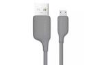 Дата кабель USB 2.0 AM to Lightning 1.2m Grey PURIDEA (L02-Grey)