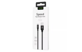 Дата кабель USB 2.0 AM to Type-C 1.2m Speed T-C810 Black T-PHOX (T-C810 Black) - Фото