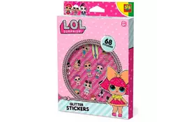Набор для творчества SES Набор наклеек с блестками L.O.L Surprise! – Глиттер 68 шт (14191S) - Фото
