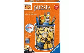 Пазл Ravensburger 3D Girly Girl Подставка для карандашей Гадкий я 3 54 элемент (RSV-112616) - Фото