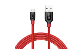 Дата кабель USB 2.0 AM to Micro 5P 1.8m V3 Powerline+ White Anker (A8143H21) - Фото