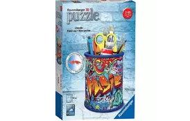 Пазл Ravensburger 3D Girly Girl Подставка для карандашей. Граффити 54 элемента (RSV-121090) - Фото