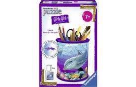 Пазл Ravensburger 3D Girly Girl. Подставка для крандашей Подводный мир 54 элем (RSV-121168) - Фото