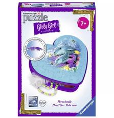 Пазл Ravensburger 3D Girly Girl. Шкатулка Подводный мир 54 элемента (RSV-121182)