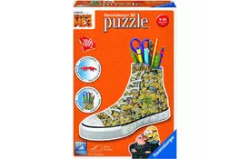 Пазл Ravensburger 3D Girly Girl Подставка-кед для карандашей Гадкий я 3 108 эл (RSV-112623) - Фото