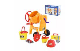 Игровой набор Polesie Бетономешалка Construct + набор каменщика №7 (50649) - Фото