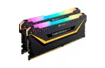 Модуль памяти для компьютера DDR4 16GB (2x8GB) 3200 MHz Vengeance RGB Pro Black CORSAIR (CMW16GX4M2C3200C16-TUF)