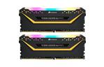 Модуль памяти для компьютера DDR4 16GB (2x8GB) 3200 MHz Vengeance RGB Pro Black CORSAIR (CMW16GX4M2C3200C16-TUF)
